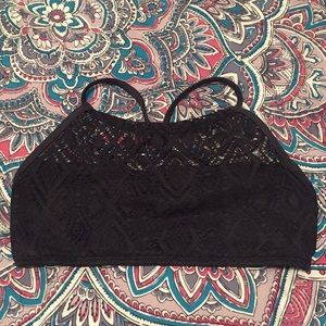 Midori Bikinis Black Laguna top